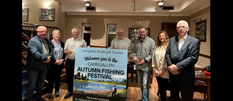 Top anglers recognised at Leitrim fishing festival