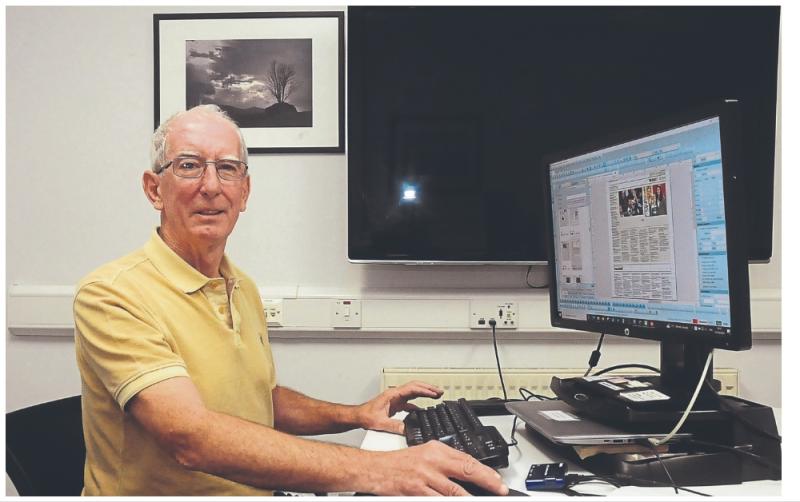 Leitrim Observer stalwart Frankie retires after 47 years of service 