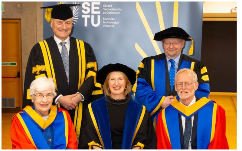 Leitrim nun 'honoured, humbled, and surprised' by honorary doctorate 