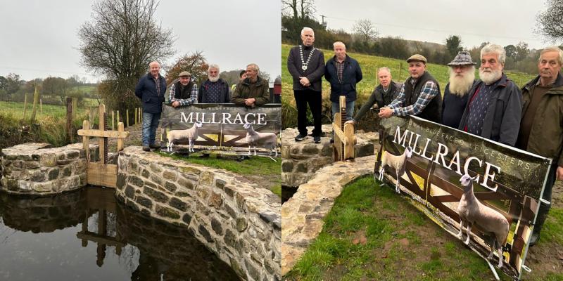 A piece of Leitrim&rsquo;s past reclaimed as Carrigallen sluice gate restored