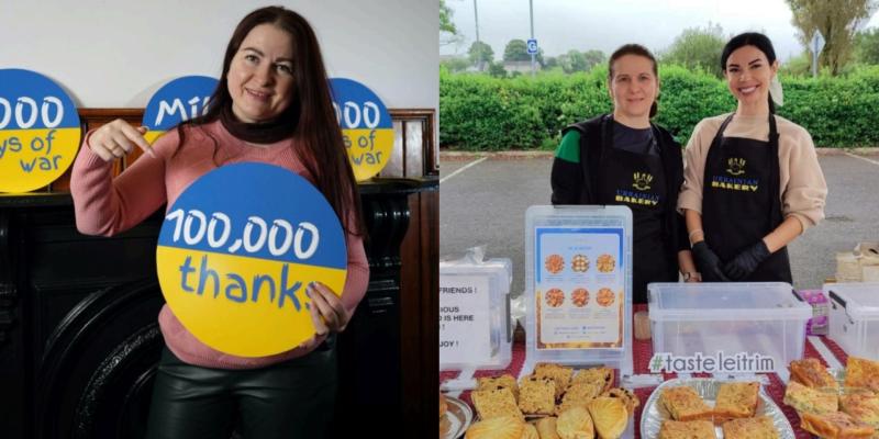 Leitrim Ukrainians say "100,000 Thanks" on the 1,000th day of war