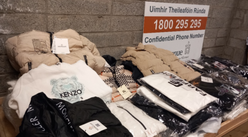 Revenue seize counterfeit goods worth over €200k at Dublin Airport