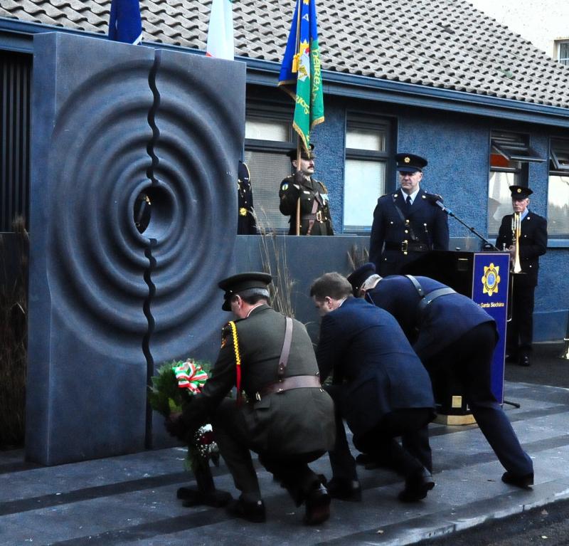 Four decades on, Ballinamore unveils monument to two lost in ’83 IRA standoff