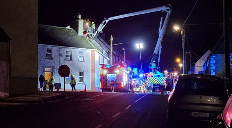 Emergency services tackle New Year's Day blaze in Irish home 