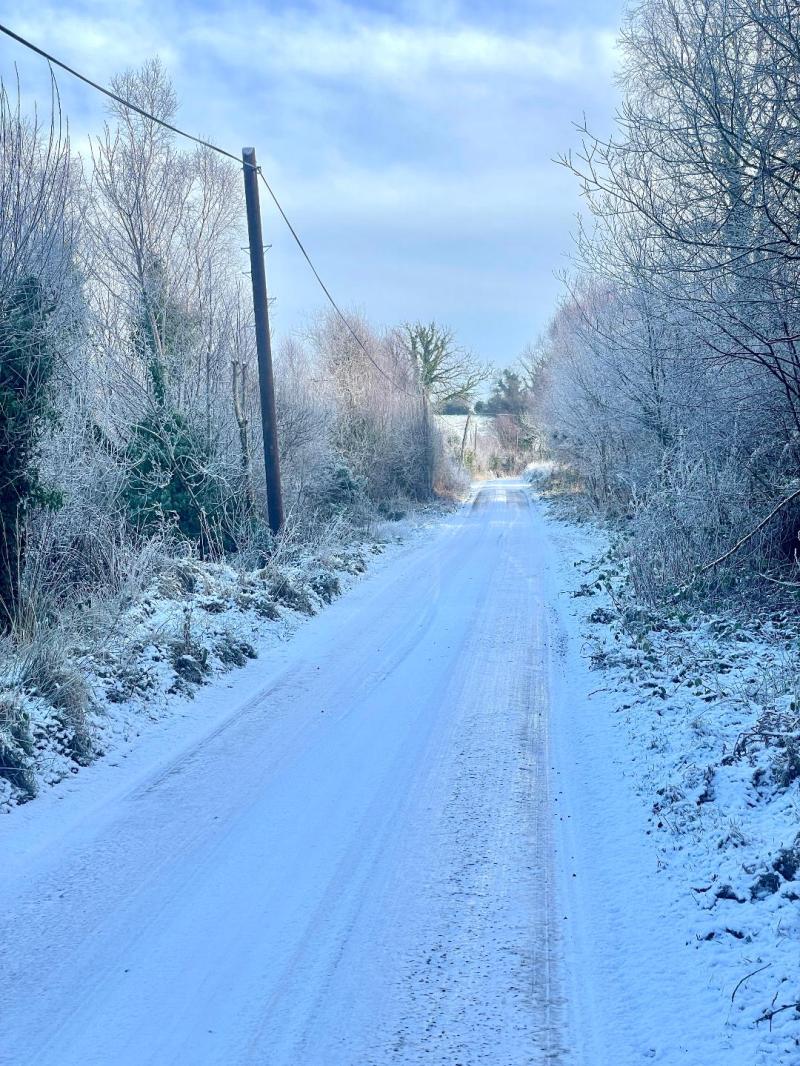 Local Postman airlifted to hospital collision on icy roads in Cloone, Co Leitrim