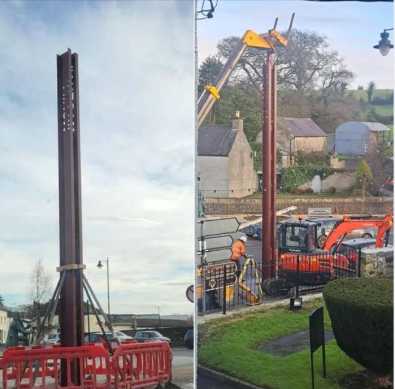 Outrage over “eyesore” art installation in Mohill
