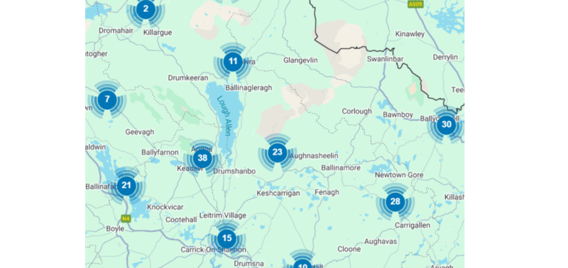 Almost 30 support hubs open in Leitrim following Storm Éowyn