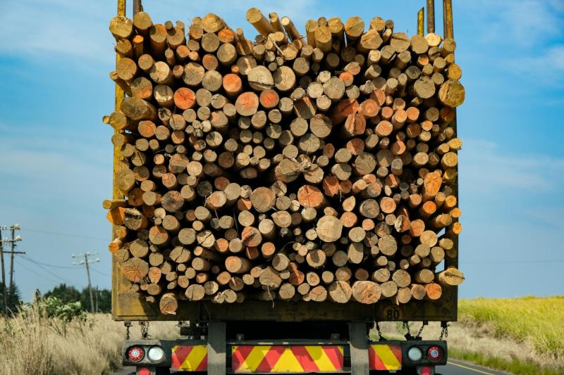 Leitrim road “falling away” due to heavy timber trucks