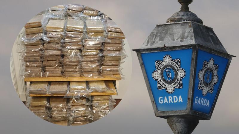 PICTURE: Gardai release first photo of massive  &euro;14 million drugs haul