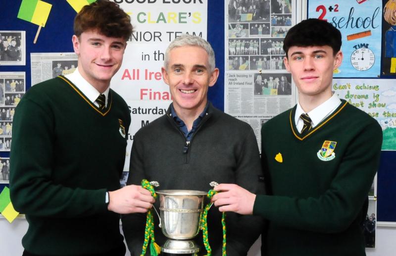 Team effort behind the remarkable march of St Clare's CS Manorhamilton to All-Ireland Final says Shane Ward