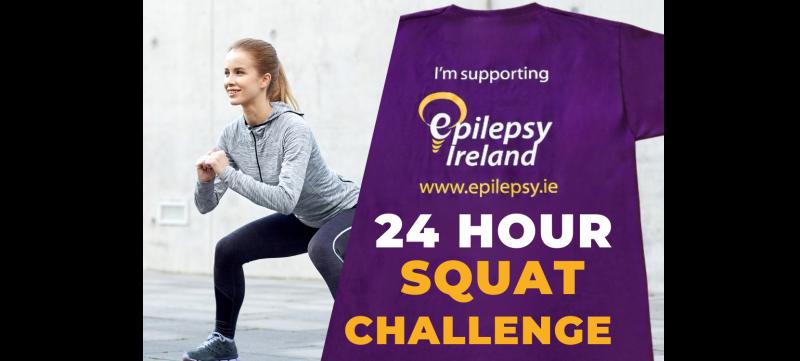 Support epilepsy awareness in Leitrim with 24-hour squat challenge