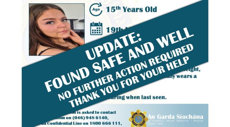 Search for missing teenager stood down