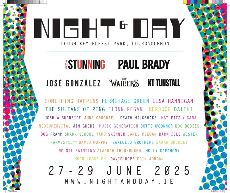 Nine new acts announced for festival near leitrim