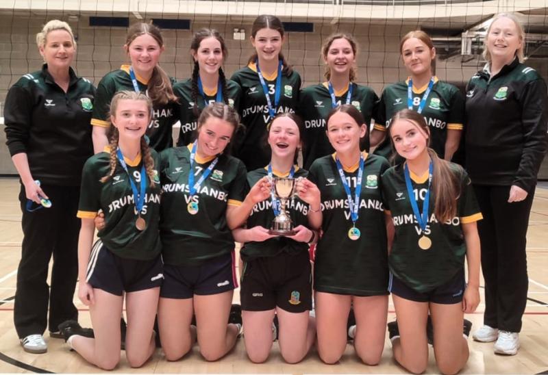 Cool Drumshanbo VS volleyballers make it a golden girls double