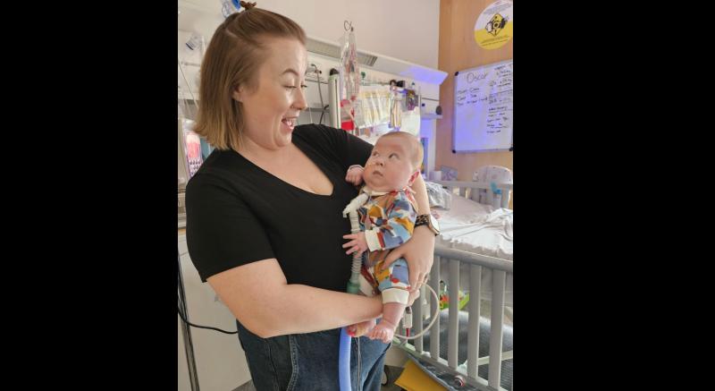 Baby Oscar’s brave battle: Leitrim family faces unimaginable journey