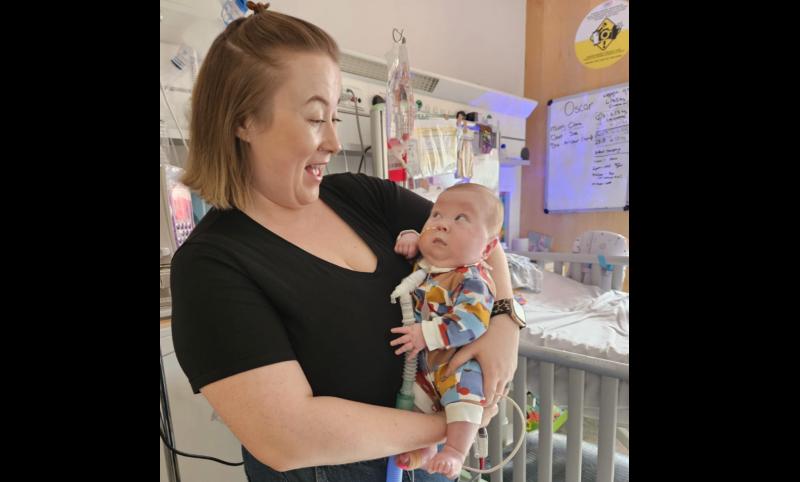 Baby Oscar’s brave battle: Leitrim family faces unimaginable journey