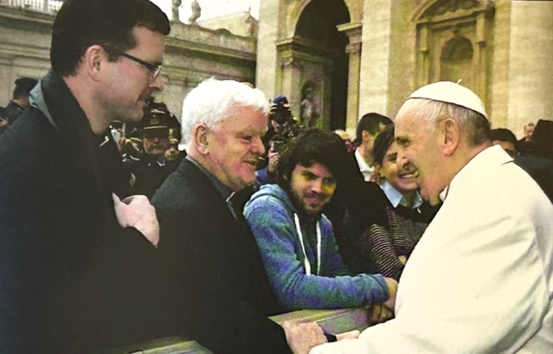 Leitrim priest attends Pope Francis's final mass