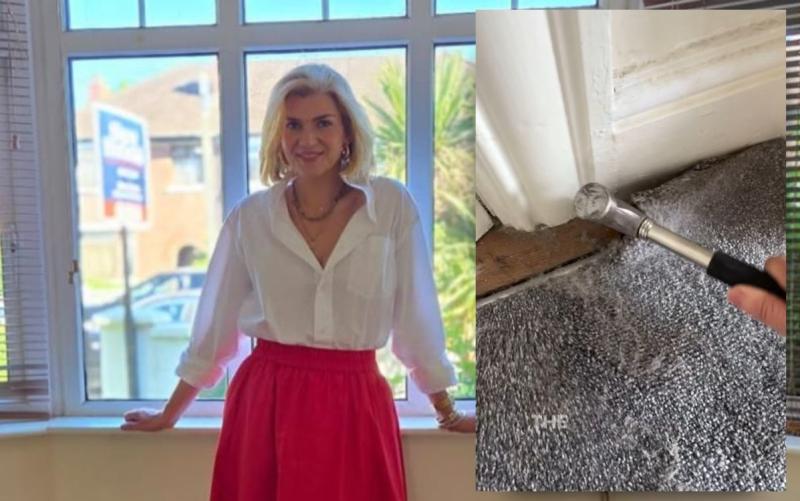 Ireland AM presenter gets big surprise when ripping up carpets in her new home 