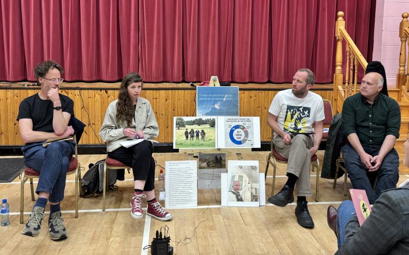 ‘We’re being pulled into a war machine’: Leitrim events sound alarm over threats to Irish neutrality