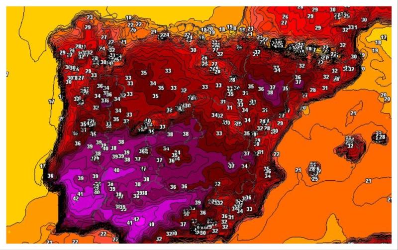 Irish holidaymakers hit with major warning amid record breaking weather in Spain and Portugal