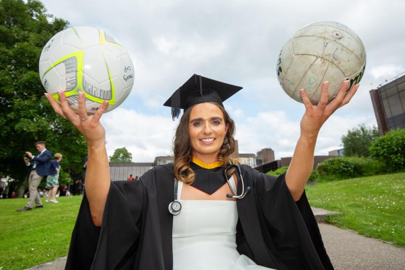 'Go for it!' Leitrim and Ireland star urges as she graduates with her medical degree