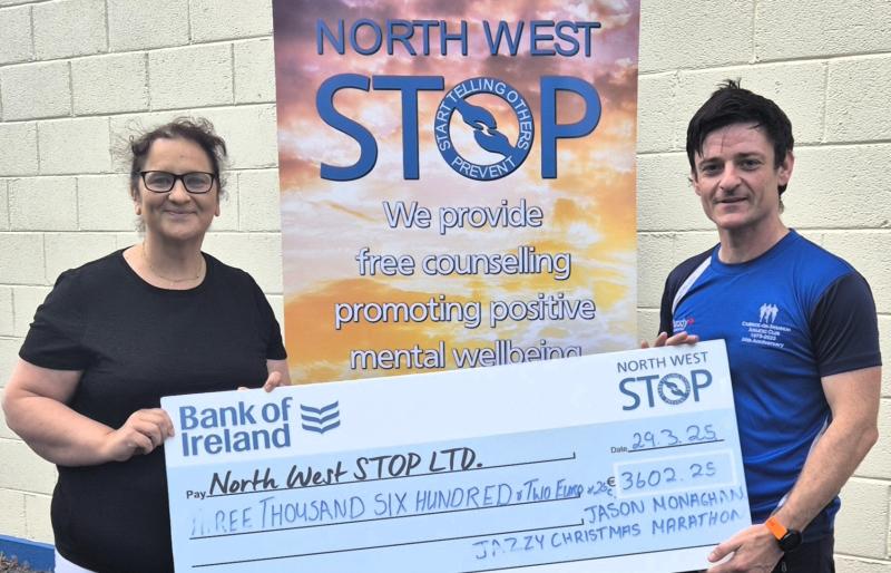 Jazzy Marathon raises over €3600 for North West STOP