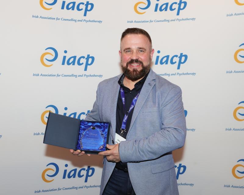 Leitrim native honoured with prestigious award for contribution to mental health service 