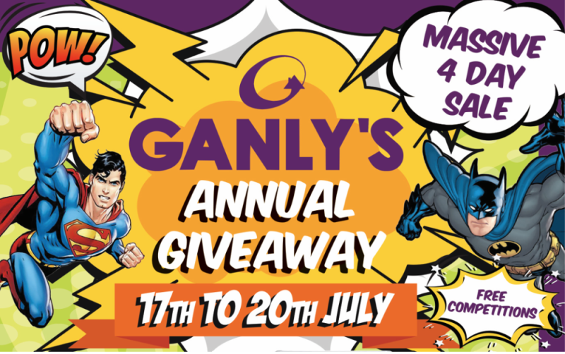 The Ganlys July Giveaway 2025 returns this week