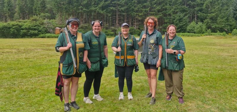 Leitrim woman captains Ireland to double gold triumph at shooting championship