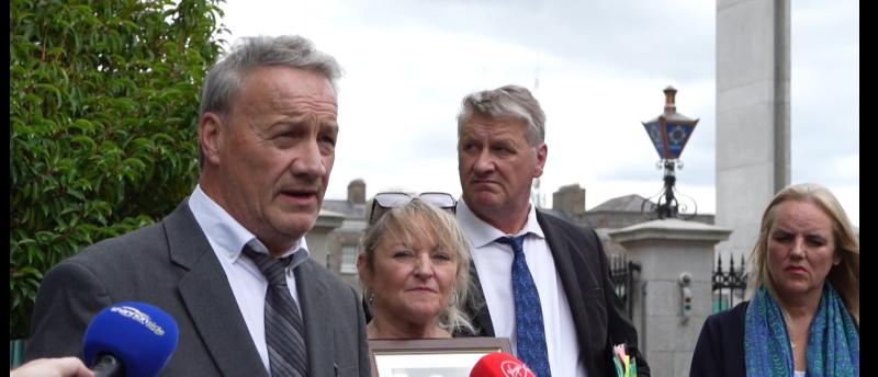 ‘We won’t stop’: family presses for justice as Gardaí wrap review into Liam Farrell's death