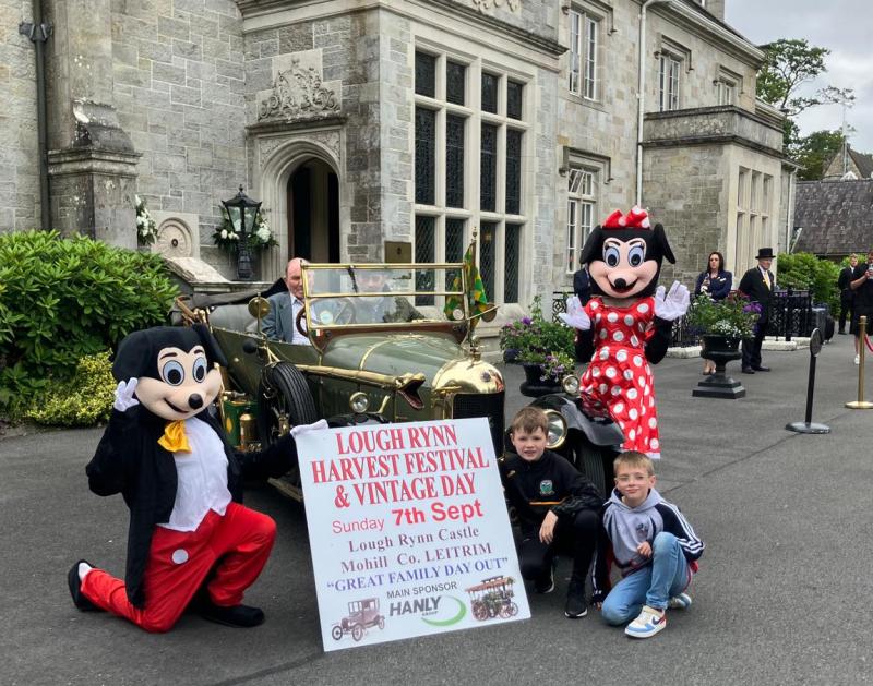 14/Aug/2014 NO REPRODUCTION FEE The 20th annual Lough Rynn Harvest Festival and Vintage day takes place in the picturesque setting of Lough Rynn Castle Estate & Gardens on Sunday 7th September. Pictur