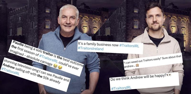 'It is blackmail': Last remaining Traitor in hit RT&Eacute; show issues ultimatum to Faithful son