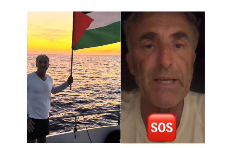 'SOS- we have been attacked'- Panic as Irish citizens on aid boat struck by drones 