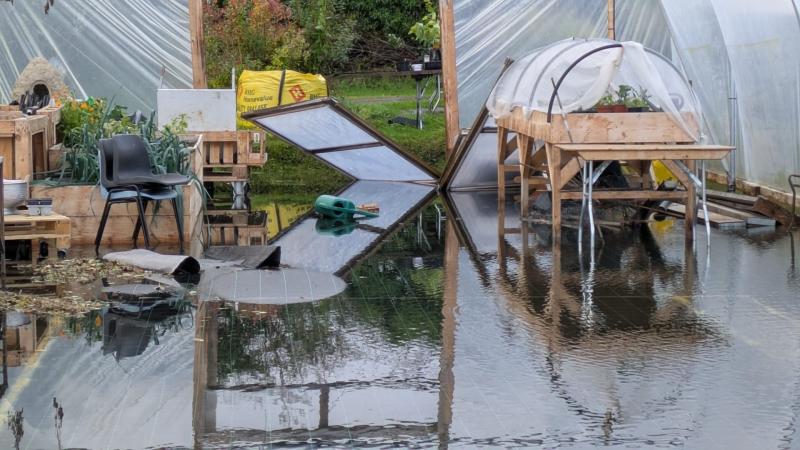 ‘We prepared as best we could’: Storm Amy leaves trail of destruction at Leitrim’s Organic Centre