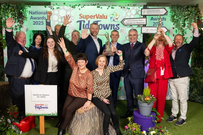 Congratulations pour in as Leitrim town makes history in Tidy Town competition