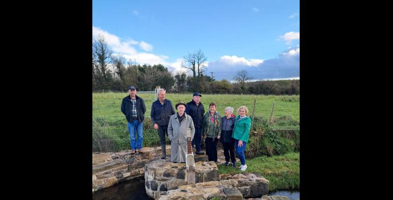 Beautiful restoration of historic gate in Leitrim village reaches completion 