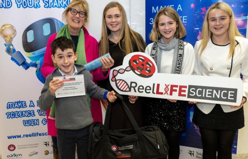 Leitrim youngster picks up award at ReelLIFE science awards for underwater film