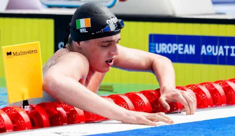 Leitrim swimmer sets new record at the European Championship