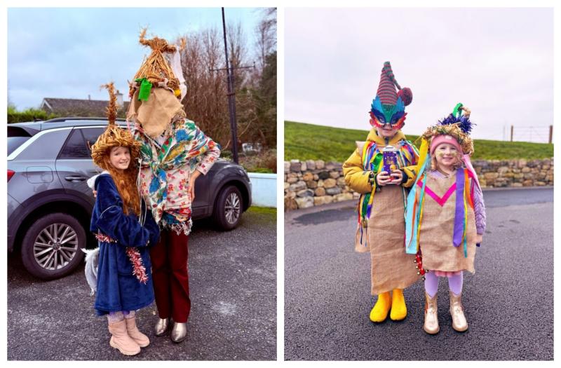 Gallery: Mummers out visiting on Christimas week.