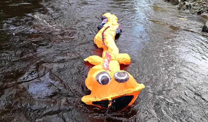 Hyrdo powered art installation due to be launched on North Leitrim river this month