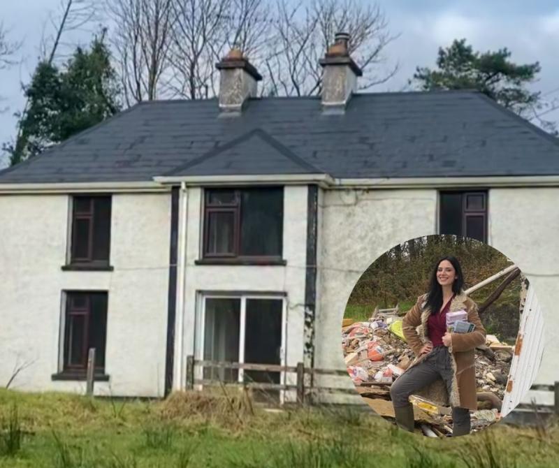 Watch: Leitrim influencer hits out at Coillte after trees fall on part of her &lsquo;dream house&rsquo;