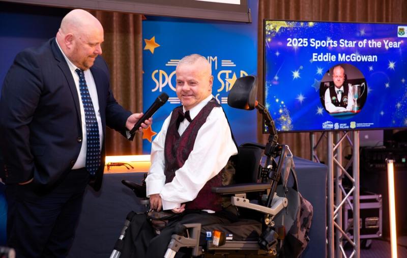 Overall winner Eddie McGowan tops all on a wonderful night for Leitrim Sport