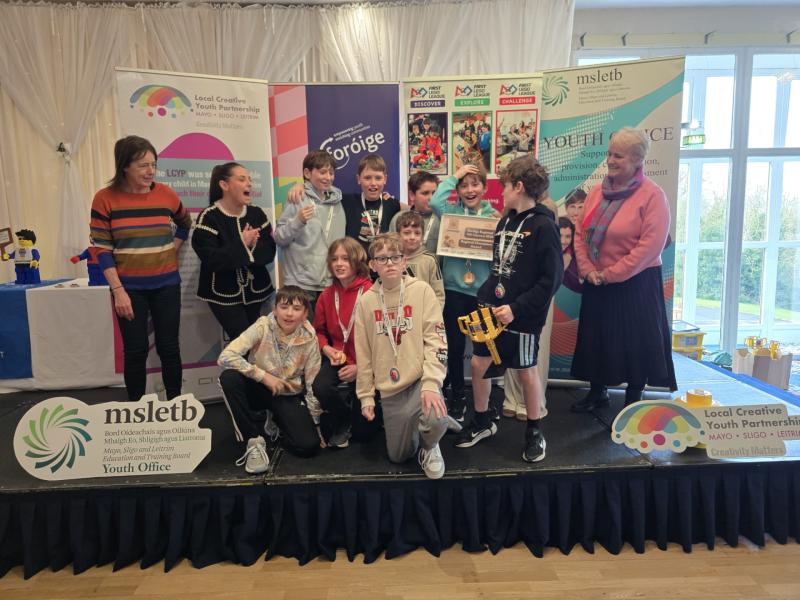 Carrick-on-Shannon youths bag top price at Lego competition