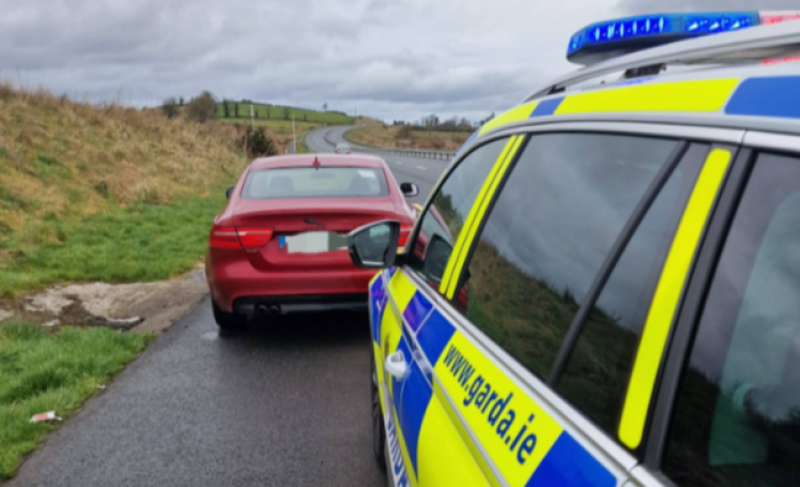 Sligo-Leitrim Garda arrest motorist going 90km over speed limit