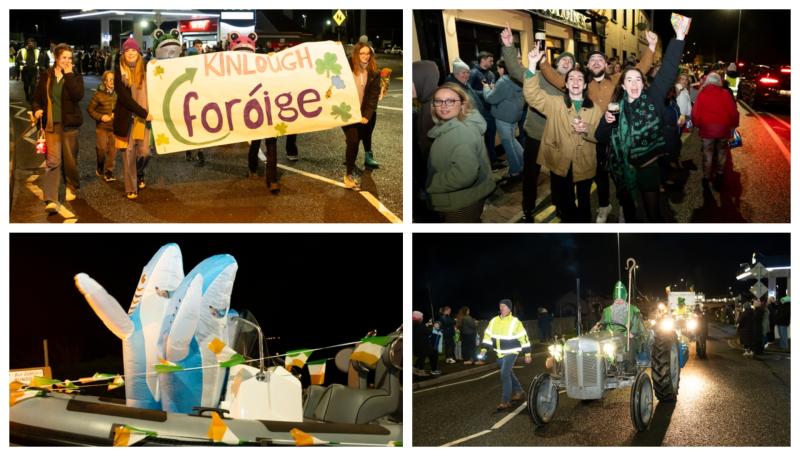 GALLERY: Crowds turn out for Kinlough midnight parade