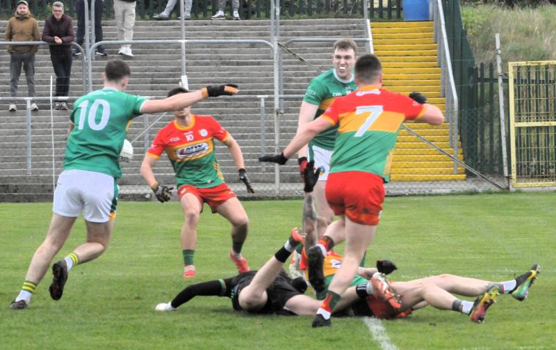 Bruised & battered Leitrim brought crashing down to earth as Carlow go on scoring rampage