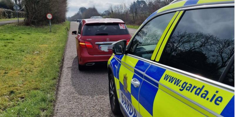 Novice driver caught racing at 154 km/h by Sligo Leitrim garda&iacute;