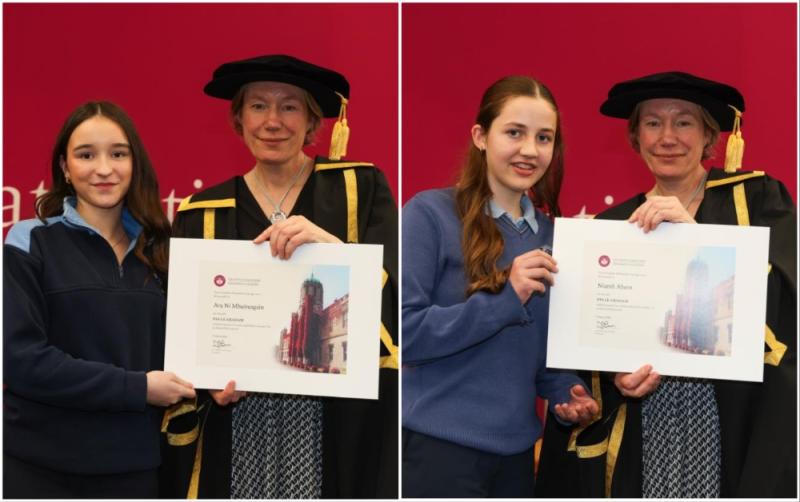 Leitrim students receive Special Gaeilge Recognition Awards