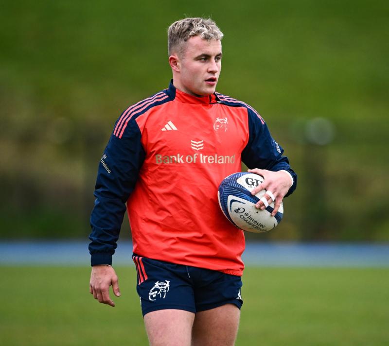 Munster Rugby named team for crunch Champions Cup clash with Exeter