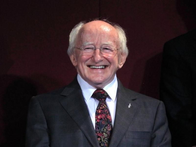 President Michael D Higgins